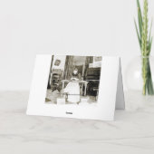 KUNSTMATIGE 1890-VROUWENFOTOGRAPH ARTISAN DRAWING KAART (Achterkant)