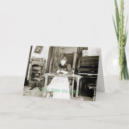 KUNSTMATIGE 1890-VROUWENFOTOGRAPH ARTISAN DRAWING KAART