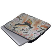 Kunstmatige Abstracte laptophoes Laptop Sleeve (Voorkant onderkant)