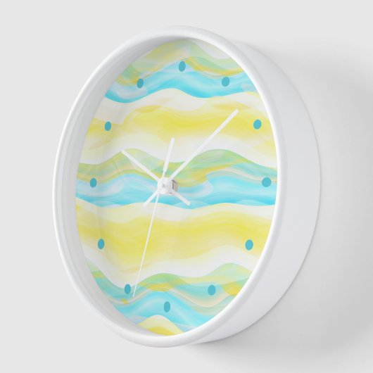 Kunstmatige Abstracte Retro Cool Wave Art Patroon (Hoek)