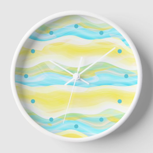 Kunstmatige Abstracte Retro Cool Wave Art Patroon  (Voorkant)