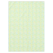 Kunstmatige Abstracte Retro Cool Wave Art Patroon Tafelkleed (Voorkant)