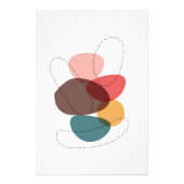 Kunstmatige Abstracte samenstelling 3 Foto Afdruk (Voorkant)