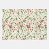 Kunstmatige Abstracte verf Spletters kerstfeestdag Inpakpapier Vel (Voorkant)
