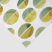 Kunstmatige Abstracte vormen Waterverf schilderen Tissuepapier (Detail)