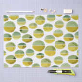 Kunstmatige Abstracte vormen Waterverf schilderen Tissuepapier (Craft)