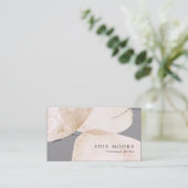 Kunstmatige Abstracte Waterverf Visitekaartje (Staand voorkant)