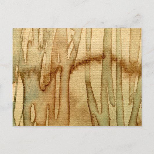 Kunstmatige achtergrond waterverf 2 briefkaart (Voorkant)