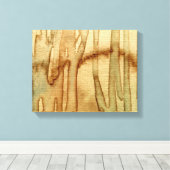 Kunstmatige achtergrond waterverf 2 canvas afdruk (Insitu (Houten vloer))