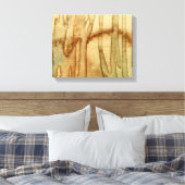Kunstmatige achtergrond waterverf 2 canvas afdruk (Insitu (Slaapkamer))