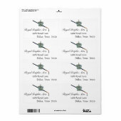 Kunstmatige Adresetiketten Etiket (Full Sheet)