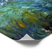 Kunstmatige Agapanthus Fine Art Flowers Poster (Hoek)