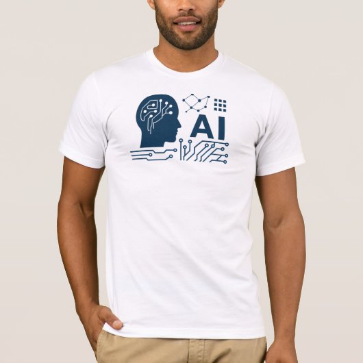 Kunstmatige algemene intelligentie T-shirt (Voorkant)