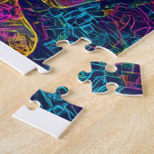 Kunstmatige Alien ontworpen puzzel #002 (Zijkant)