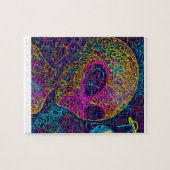 Kunstmatige Alien ontworpen puzzel #002 Legpuzzel (Horizontaal)