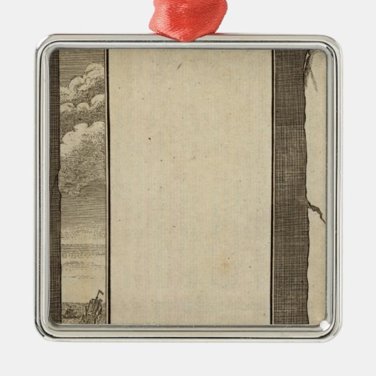 Kunstmatige bol metalen ornament (Voorkant)