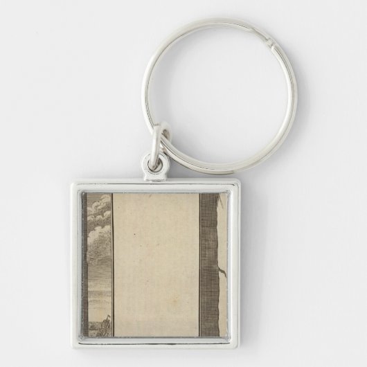 Kunstmatige bol sleutelhanger (Voorkant)