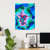 Kunstmatige bosvulling poster (Thuiskantoor)