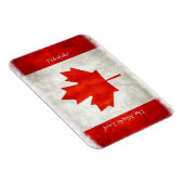 Kunstmatige Canadese vlag Maple Leaf l'Unifolié Magneet (Rechterzijde)