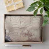 Kunstmatige collage 11-Girl 20x30-deklaagpapier Tissuepapier (Geschenk)