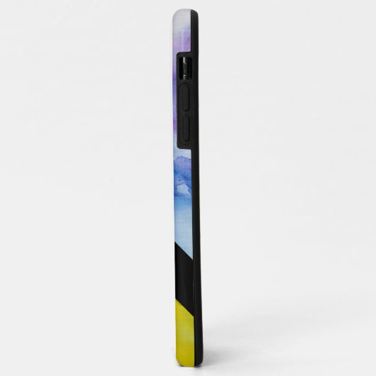 Kunstmatige Creatieve Splashes van de Waterverf Case-Mate iPhone Case (Achterkant/links)