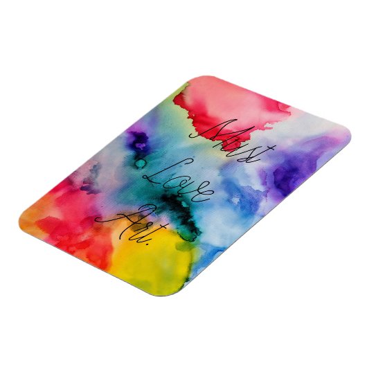 Kunstmatige Creatieve Splashes van de Waterverf Magneet (Linkerzijde)