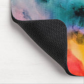 Kunstmatige Creatieve Splashes van de Waterverf Muismat (Hoek)