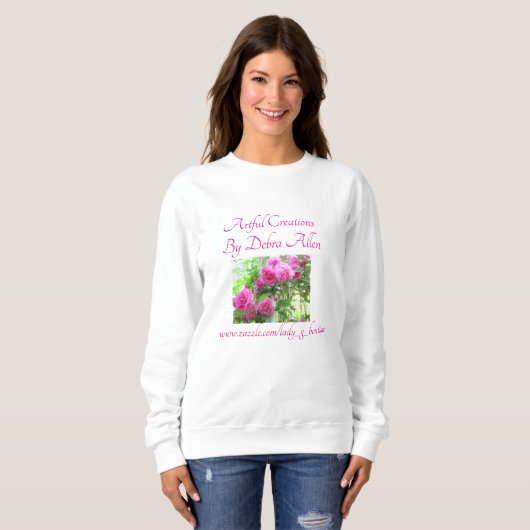 Kunstmatige Creatshirts Dames Trui (Voorkant volledig)