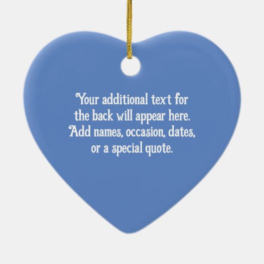 Kunstmatige deco-blauwe en zilverkralen van 1920 - keramisch ornament (Achterkant)