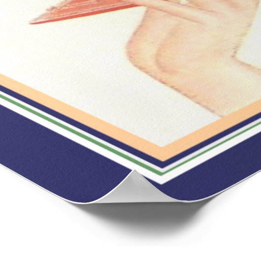 Kunstmatige deco compacte ad 16 x 20 van 1930 poster (Hoek)