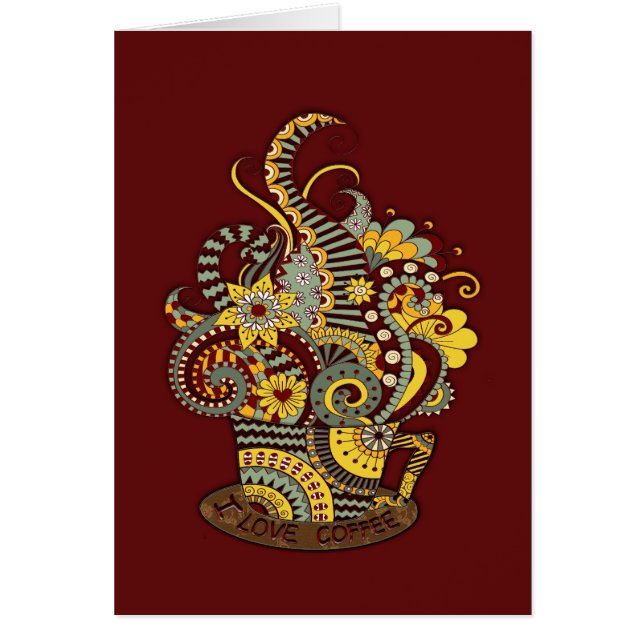 Kunstmatige doodle tekenkunst (Voorkant)