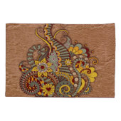 Kunstmatige doodle tekenkunst kussensloop (Achterkant)