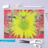 KUNSTMATIGE EN BUTTERFLIES TISSUEPAPIER (Craft)