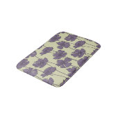 Kunstmatige florale achtergrond badmat (Gekanteld)