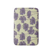 Kunstmatige florale achtergrond badmat (Voorkant Verticaal)