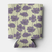 Kunstmatige  florale achtergrond blikjeskoeler (Voorkant)