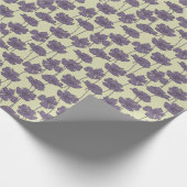 Kunstmatige  florale achtergrond cadeaupapier (Hoek)