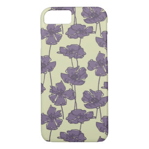 Kunstmatige  florale achtergrond 	iPhone 8/7 hoesje