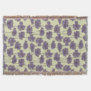 Kunstmatige  florale achtergrond deken