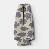 Kunstmatige  florale achtergrond flesjeskoeler (Achterkant)