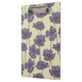 Kunstmatige  florale achtergrond klembord (Links)