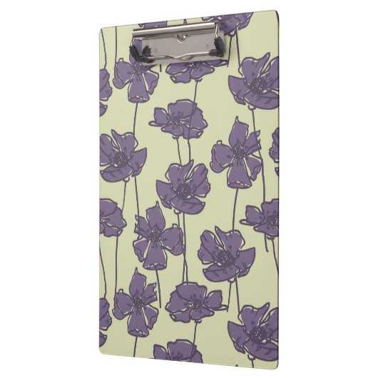 Kunstmatige  florale achtergrond klembord (Links)