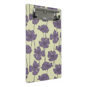 Kunstmatige  florale achtergrond mini klembord (Schuin)