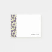 Kunstmatige  florale achtergrond post-it® notes (Voorkant)
