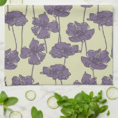 Kunstmatige florale achtergrond theedoek (Gevouwen)