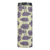 Kunstmatige  florale achtergrond thermosbeker (Achterkant)