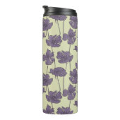 Kunstmatige  florale achtergrond thermosbeker (Geroteerd rechts)