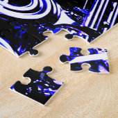 Kunstmatige flute Silver Metal Beauful Fun Legpuzzel (Zijkant)