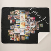 Kunstmatige foto-inklage voor het script van het g sherpa deken (Voorkant (horizontaal))