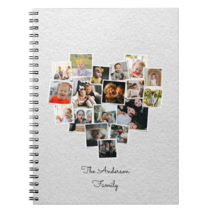Kunstmatige foto-inkuilfamilie-laptop notitieboek